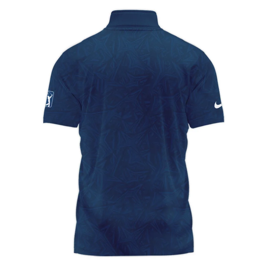 Nike 124th U.S. Open Pinehurst Stars Gradient Pattern Dark Blue Style Classic, Short Sleeve Polo Shirts Quarter-Zip Casual Slim Fit Mock Neck Basic