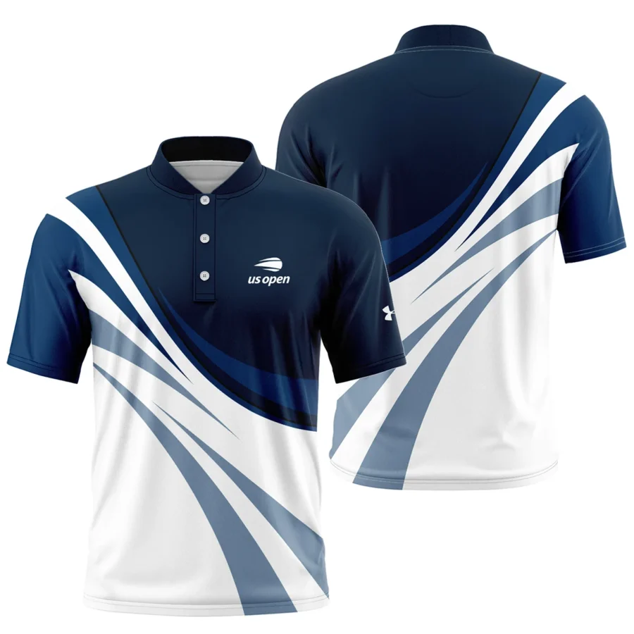 Tennis Love Sport Mix Color US Open Tennis Champions Under Armour Short Sleeve Round Neck Polo Shirts