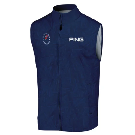 Ping 124th U.S. Open Pinehurst Stars Gradient Pattern Dark Blue Sleeveless Jacket Style Classic Sleeveless Jacket