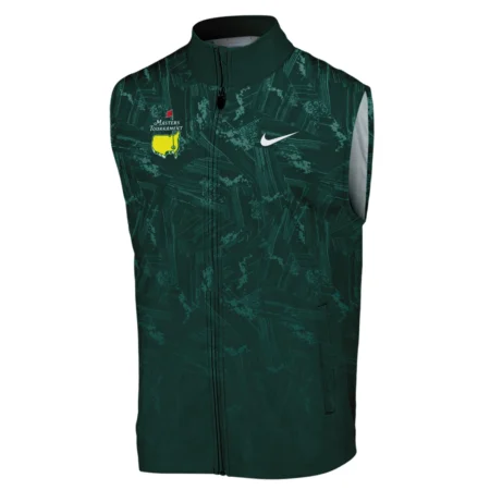 Dark Green Background Masters Tournament Nike Sleeveless Jacket Style Classic Sleeveless Jacket