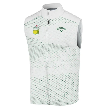 Golf Stye Classic White Mix Green Masters Tournament Callaway Sleeveless Jacket Style Classic Sleeveless Jacket