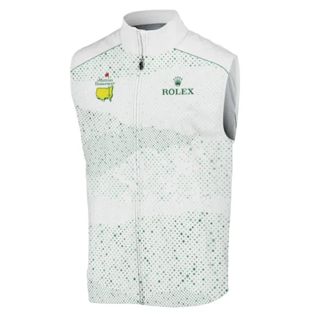 Golf Stye Classic White Mix Green Masters Tournament Rolex Sleeveless Jacket Style Classic Sleeveless Jacket