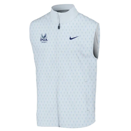 Golf Pattern Cup White Mix Light Blue 2024 PGA Championship Valhalla Nike Sleeveless Jacket Style Classic Sleeveless Jacket