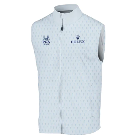 Golf Pattern Cup White Mix Light Blue 2024 PGA Championship Valhalla Rolex Sleeveless Jacket Style Classic Sleeveless Jacket