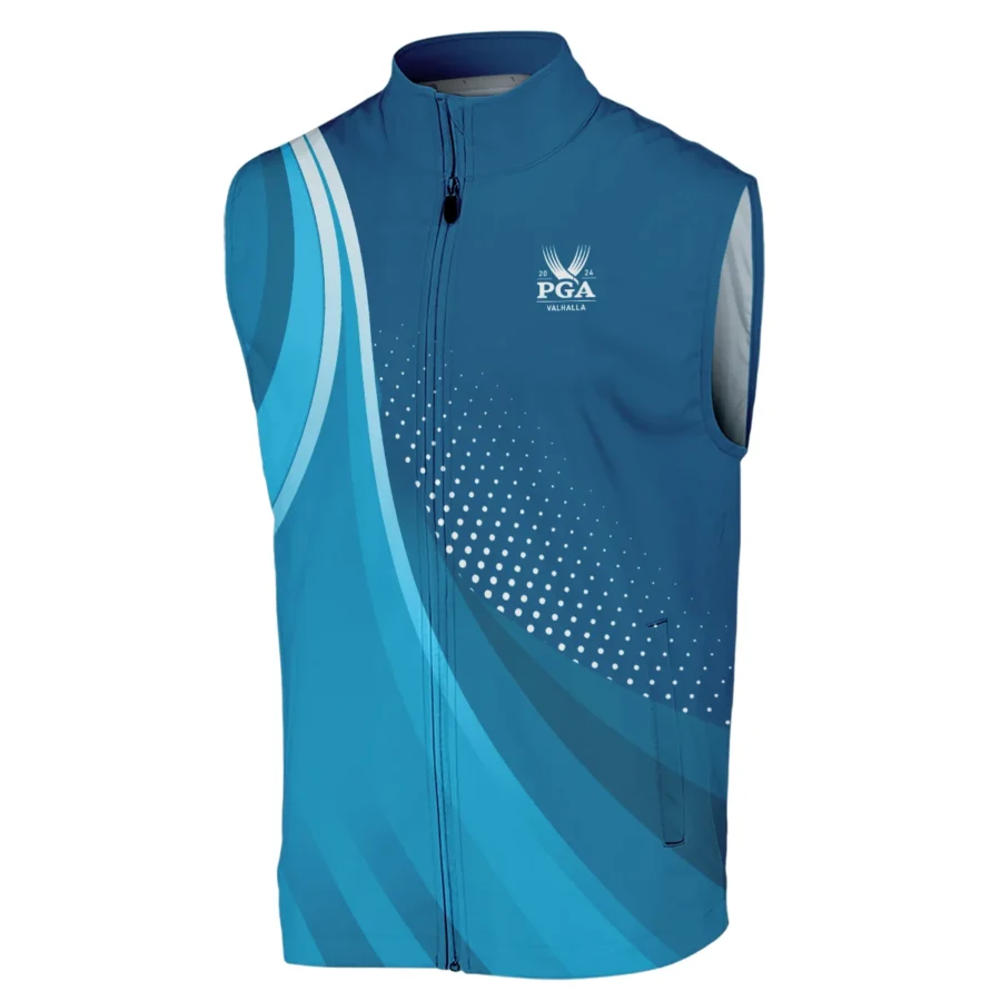 Golf Love Sport Color Blue 2024 PGA Championship Valhalla Callaway Sleeveless Jacket Style Classic Sleeveless Jacket