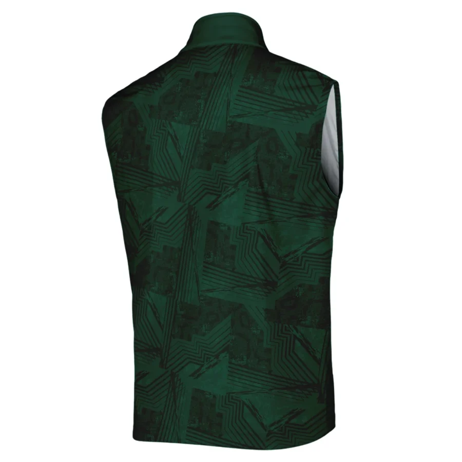 Masters Tournament Rolex Sublimation Sports Dark Green Sleeveless Jacket Style Classic Sleeveless Jacket