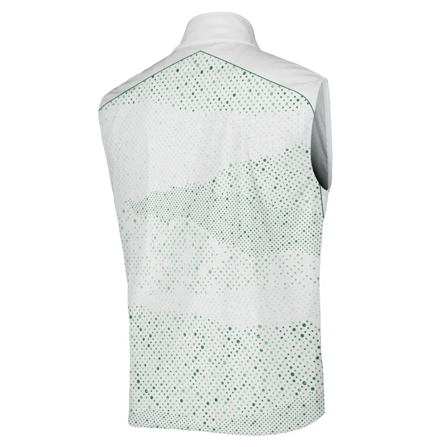 Golf Stye Classic White Mix Green Masters Tournament Callaway Sleeveless Jacket Style Classic Sleeveless Jacket