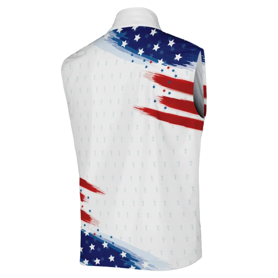 Golf Flag American 124th U.S. Open Pinehurst Callaway Sleeveless Jacket Style Classic Sleeveless Jacket