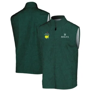 Stars Dark Green Abstract Sport Masters Tournament Rolex Quarter-Zip Jacket Style Classic Quarter-Zip Jacket