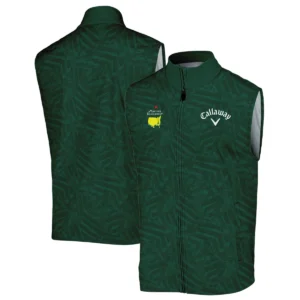 Callaway Masters Tournament Green Stratches Seamless Pattern Quarter-Zip Jacket Style Classic Quarter-Zip Jacket