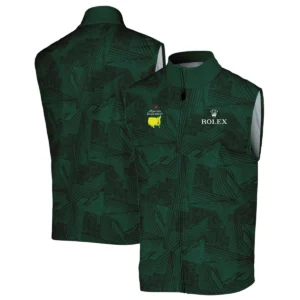 Masters Tournament Rolex Sublimation Sports Dark Green Quarter-Zip Jacket Style Classic Quarter-Zip Jacket