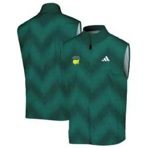 Golf Sport Green Gradient Stripes Pattern Adidas Masters Tournament Quarter-Zip Jacket Style Classic Quarter-Zip Jacket