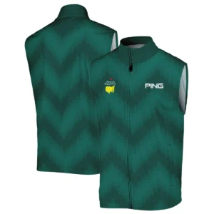 Golf Sport Green Gradient Stripes Pattern Ping Masters Tournament Quarter-Zip Jacket Style Classic Quarter-Zip Jacket