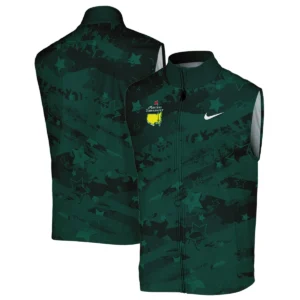 Dark Green Stars Pattern Grunge Background Masters Tournament Nike Quarter-Zip Jacket Style Classic Quarter-Zip Jacket