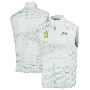 Golf Stye Classic White Mix Green Masters Tournament Callaway Quarter-Zip Jacket Style Classic Quarter-Zip Jacket