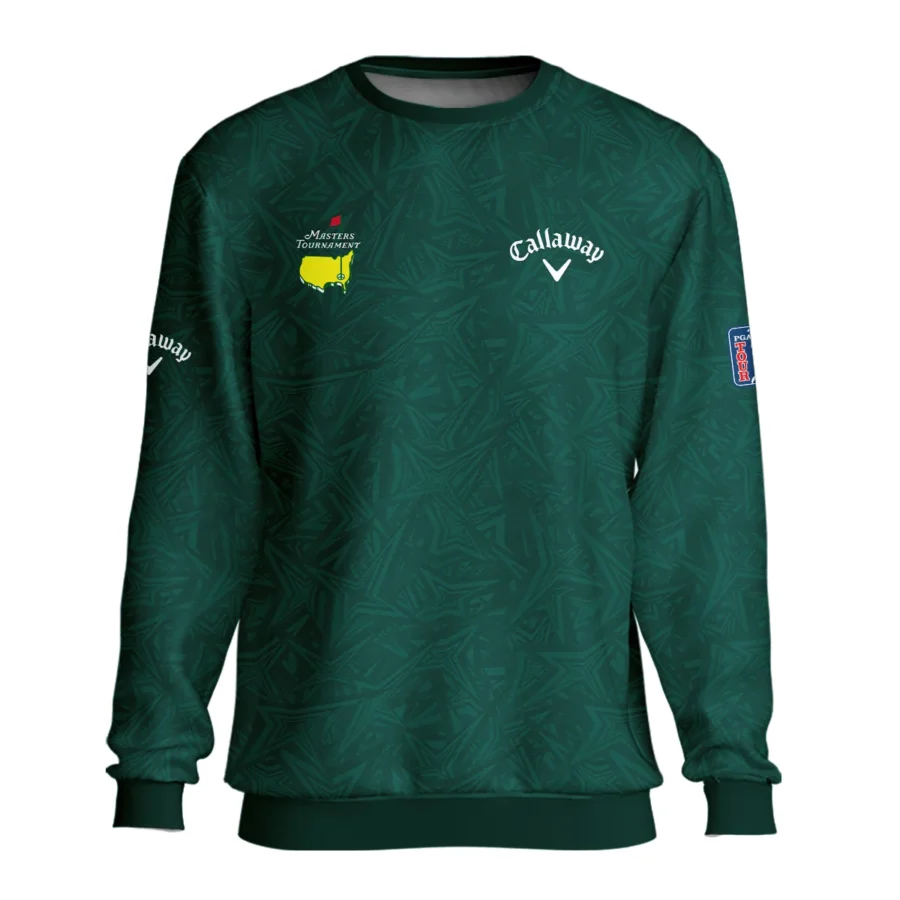 Stars Dark Green Abstract Sport Masters Tournament Callaway Unisex Sweatshirt Style Classic Sweatshirt