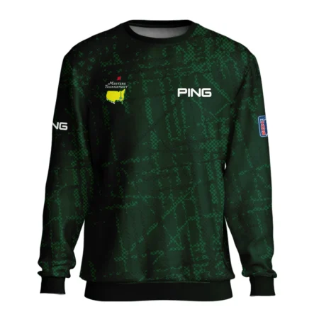 Masters Tournament Ping Golf Pattern Halftone Green Unisex Sweatshirt Style Classic Sweatshirt