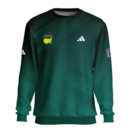 Masters Tournament Dark Green Gradient Golf Sport Adidas Unisex Sweatshirt Style Classic Sweatshirt