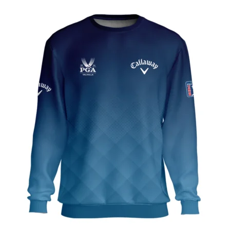 2024 PGA Championship Valhalla Callaway Blue Gradient Abstract Stripes  Sleeveless Jacket Style Classic Sleeveless Jacket