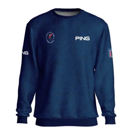 Ping 124th U.S. Open Pinehurst Stars Gradient Pattern Dark Blue Unisex Sweatshirt Style Classic Sweatshirt