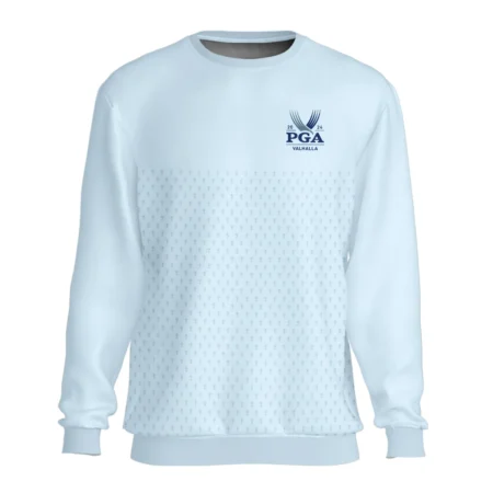 PGA Trophy Pattern Light Blue 2024 PGA Championship Valhalla Callaway Unisex Sweatshirt Style Classic Sweatshirt