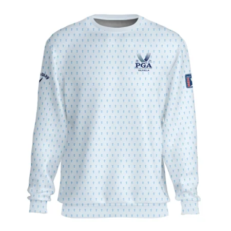 Golf Pattern Light Blue Cup 2024 PGA Championship Valhalla Callaway Unisex Sweatshirt Style Classic Sweatshirt