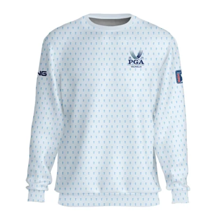 Golf Pattern Light Blue Cup 2024 PGA Championship Valhalla Ping Unisex Sweatshirt Style Classic Sweatshirt