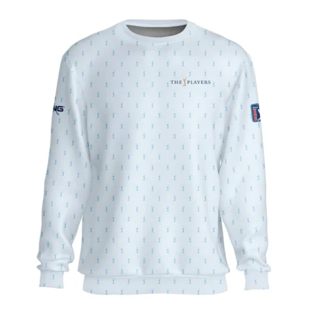 Golf Pattern Light Blue THE PLAYERS Championship Ping Unisex Sweatshirt Style Classic Sweatshirt