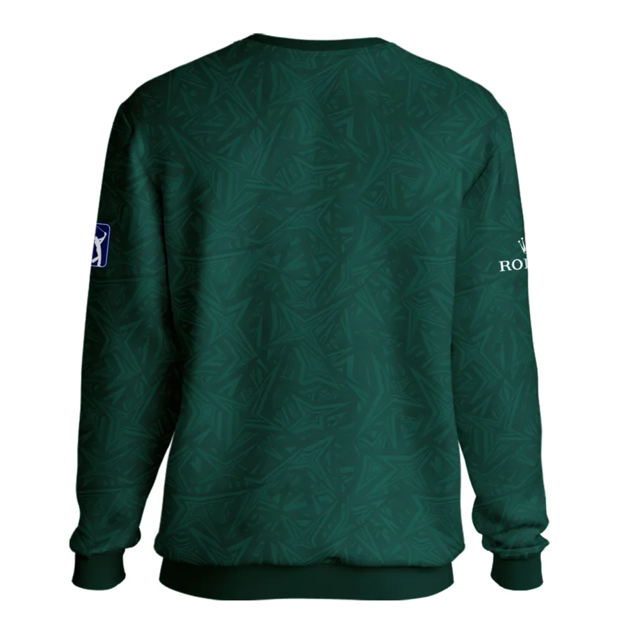 Stars Dark Green Abstract Sport Masters Tournament Rolex Unisex Sweatshirt Style Classic Sweatshirt