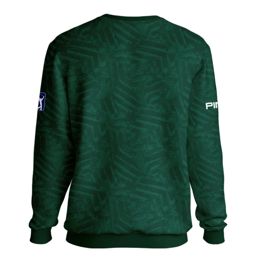 Ping Masters Tournament Green Stratches Seamless Pattern Unisex Sweatshirt Style Classic Sweatshirt