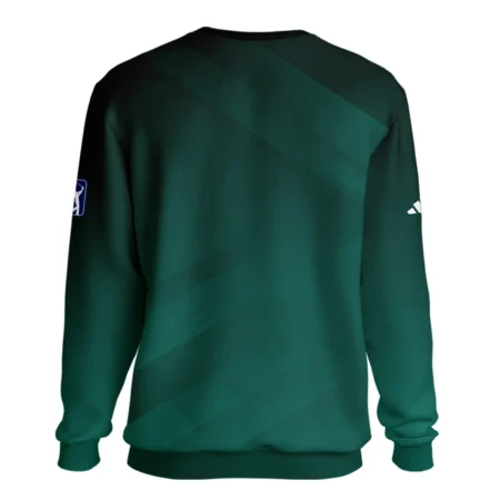 Masters Tournament Dark Green Gradient Golf Sport Adidas Unisex Sweatshirt Style Classic Sweatshirt