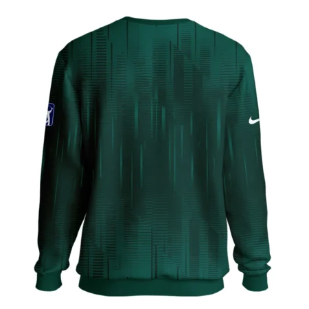 Masters Tournament Nike Dark Green Gradient Stripes Pattern Unisex Sweatshirt Style Classic Sweatshirt