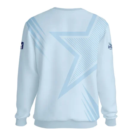 2024 PGA Championship Valhalla Golf Star Line Pattern Light Blue Callaway Unisex Sweatshirt Style Classic Sweatshirt