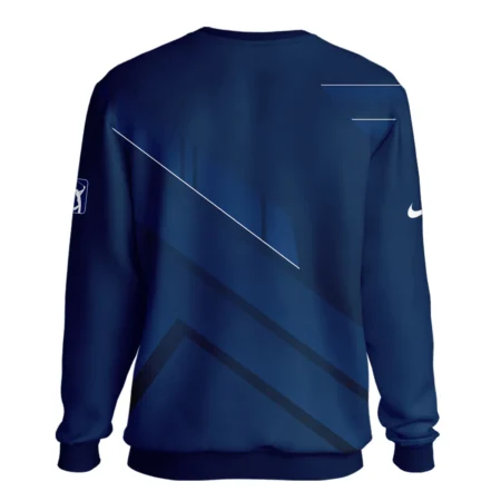 Nike 124th U.S. Open Pinehurst Blue Gradient With White Straight Line Unisex Sweatshirt Style Classic Sweatshirt