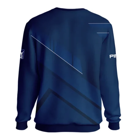 Ping 124th U.S. Open Pinehurst Blue Gradient With White Straight Line Unisex Sweatshirt Style Classic Sweatshirt