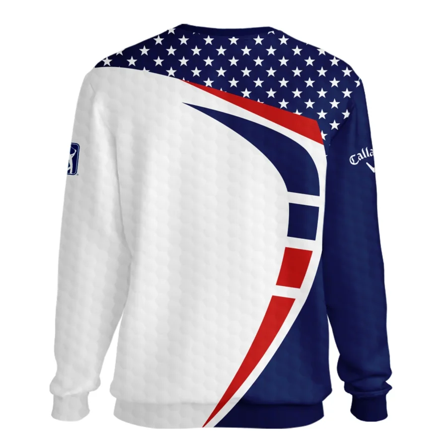 124th U.S. Open Pinehurst Callaway US Flag Blue Red Stars Unisex Sweatshirt Style Classic Sweatshirt
