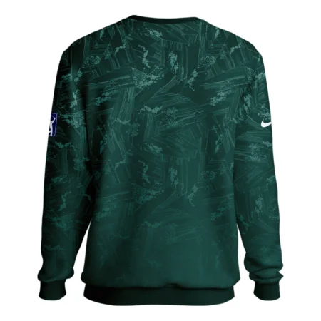 Dark Green Background Masters Tournament Nike Unisex Sweatshirt Style Classic Sweatshirt