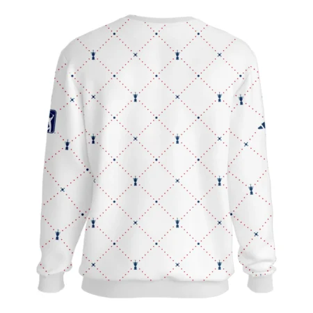 Argyle Pattern With Cup 124th U.S. Open Pinehurst Adidas Unisex Sweatshirt Style Classic Sweatshirt