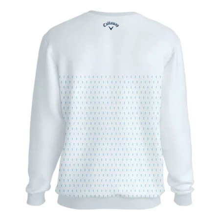 U.S Open Trophy Pattern Light Blue 124th U.S. Open Pinehurst Callaway Unisex Sweatshirt Style Classic Sweatshirt