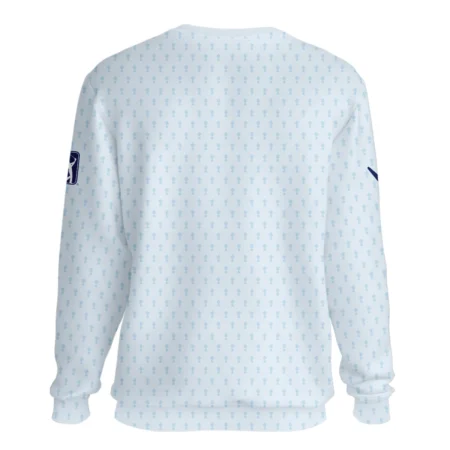 Golf Pattern Cup White Mix Light Blue 2024 PGA Championship Valhalla Callaway Unisex Sweatshirt Style Classic Sweatshirt