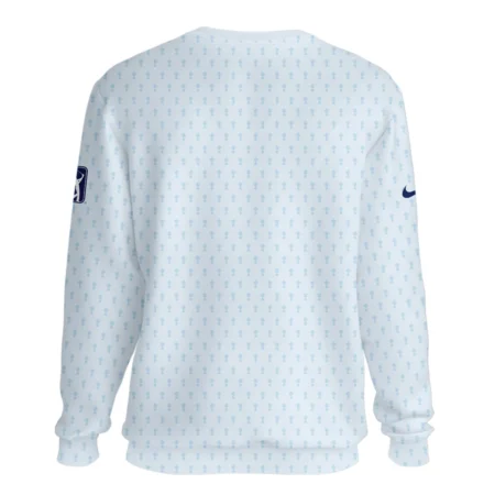 Golf Pattern Cup White Mix Light Blue 2024 PGA Championship Valhalla Nike Unisex Sweatshirt Style Classic Sweatshirt