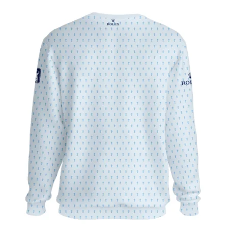 Golf Pattern Light Blue Cup 2024 PGA Championship Valhalla Rolex Unisex Sweatshirt Style Classic Sweatshirt