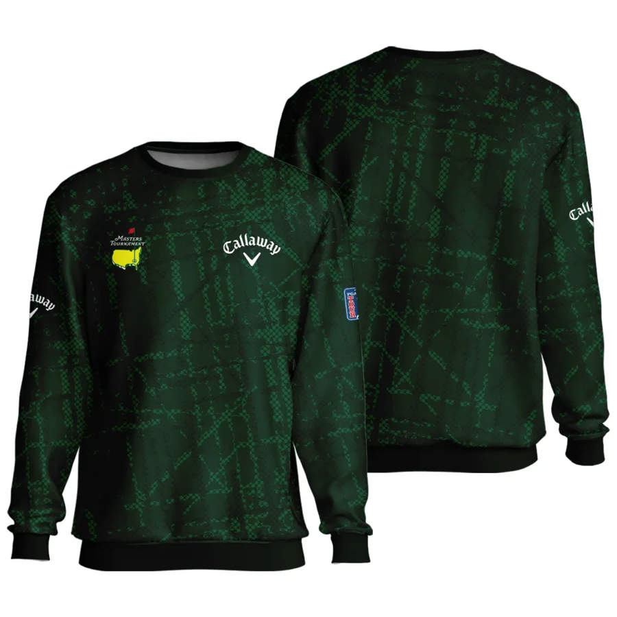 Masters Tournament Callaway Golf Pattern Halftone Green Unisex Sweatshirt Style Classic Sweatshirt