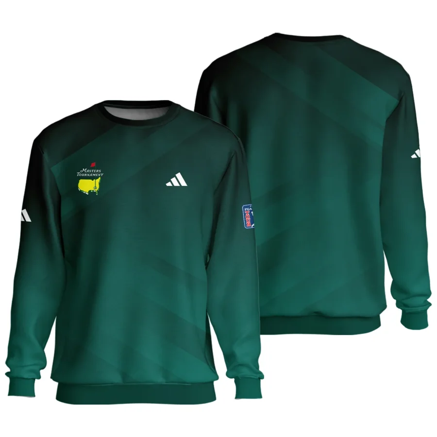 Masters Tournament Dark Green Gradient Golf Sport Adidas Unisex Sweatshirt Style Classic Sweatshirt