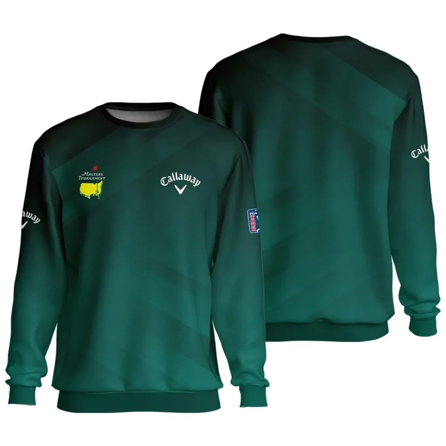 Masters Tournament Dark Green Gradient Golf Sport Callaway Unisex Sweatshirt Style Classic Sweatshirt