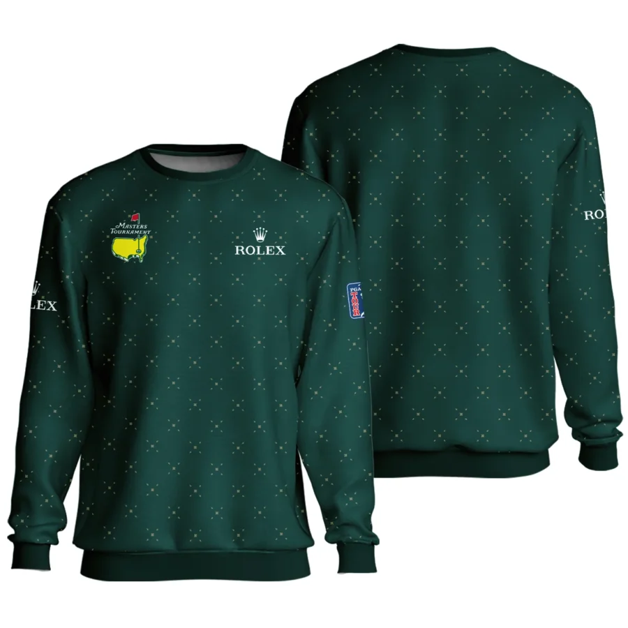 Diamond Shapes With Geometric Pattern Masters Tournament Rolex Unisex Sweatshirt Style Classic Sweatshirt