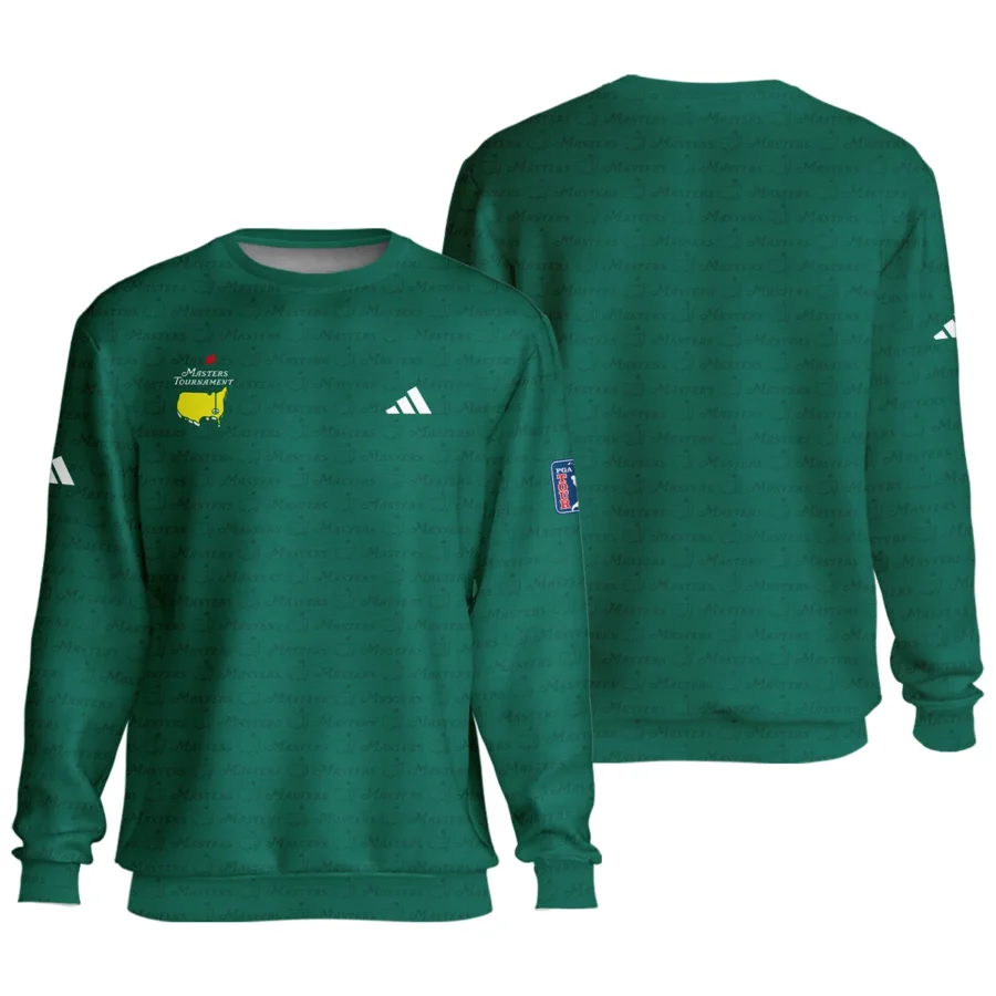 Golf Pattern Cup White Mix Green Masters Tournament Adidas Unisex Sweatshirt Style Classic Sweatshirt