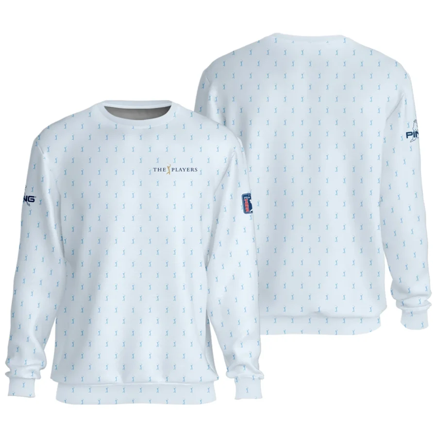 Golf Pattern Light Blue THE PLAYERS Championship Ping Unisex Sweatshirt Style Classic Sweatshirt