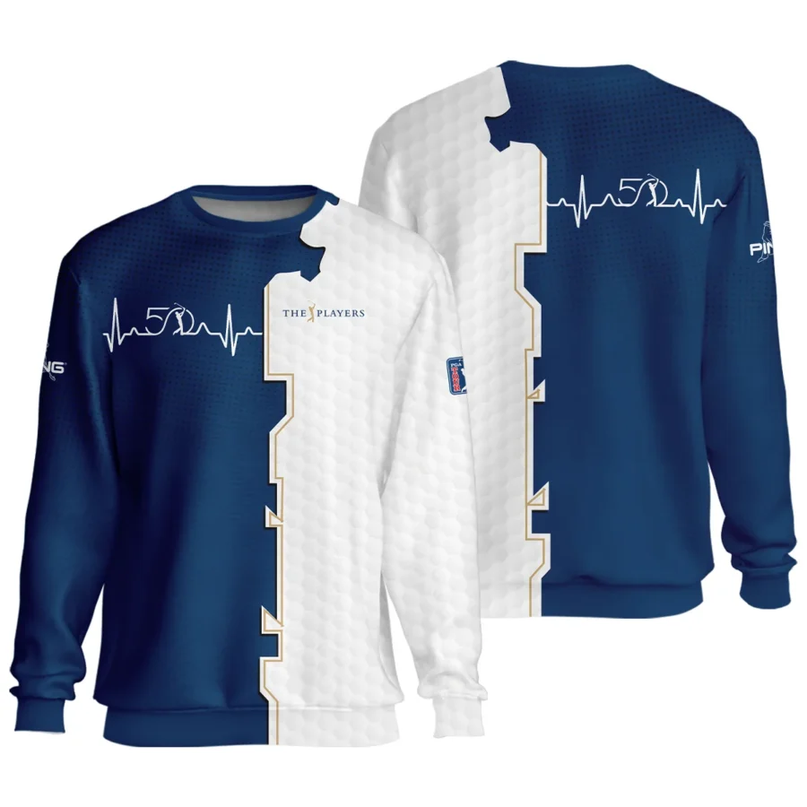 Golf Heart Beat Navy Blue THE PLAYERS Championship Ping Unisex Sweatshirt Style Classic Sweatshirt