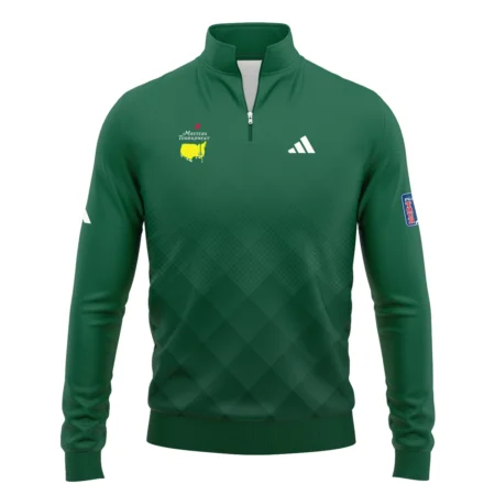Masters Tournament Adidas Gradient Dark Green Pattern Sleeveless Jacket Style Classic Sleeveless Jacket